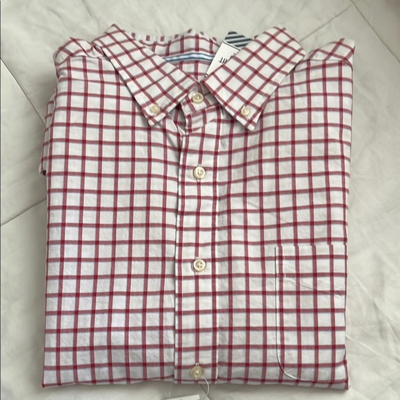 Daniel Cremieux Other - Daniel Cremieux Red and White Casual Button Down Shirt